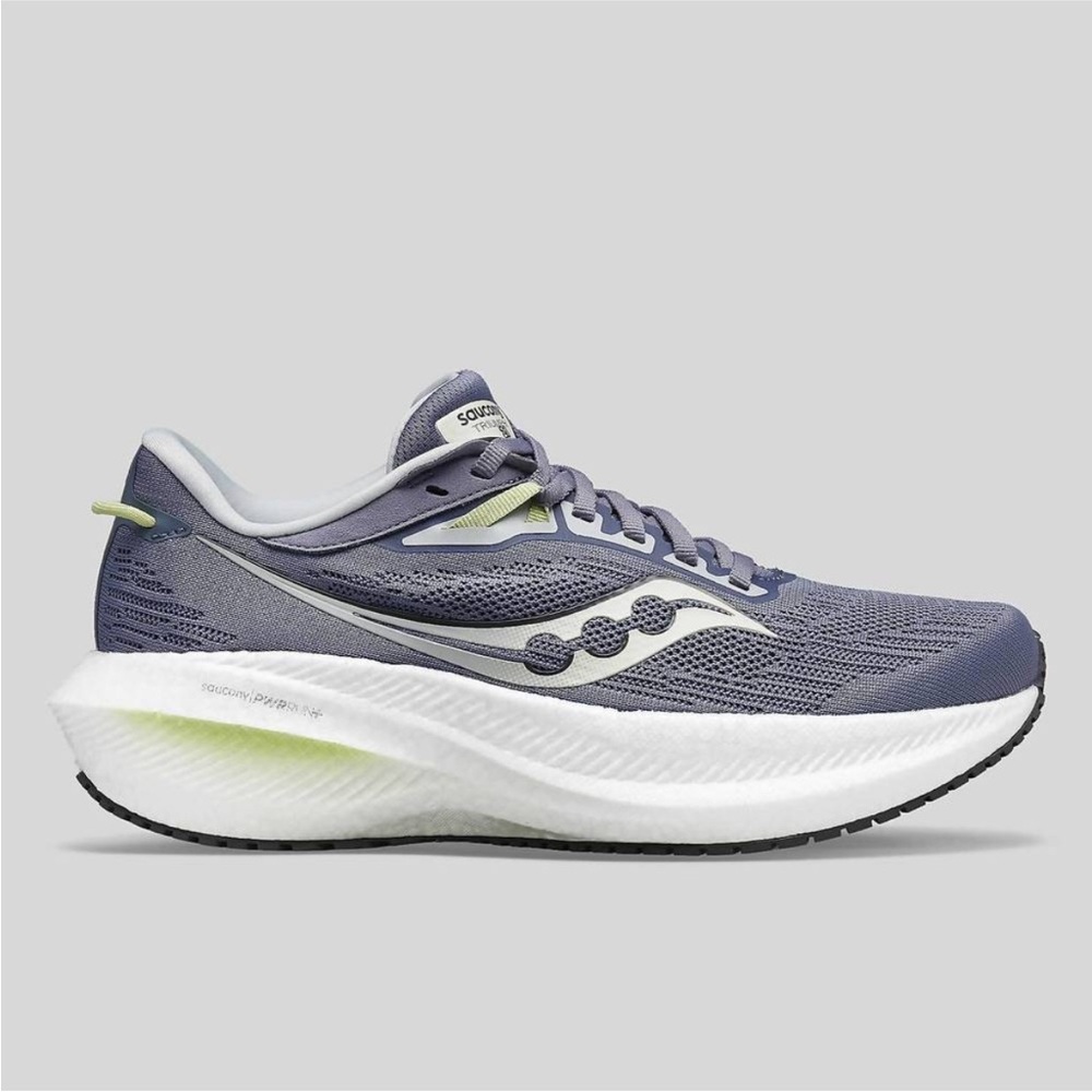 Saucony Triumph 21 Women’s 7.5 Running Shoe Iris/Fern